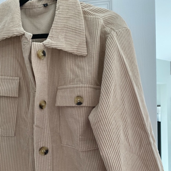 NWOT Corduroy Shacket - Picture 3 of 5